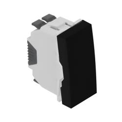 45010_SPM: Jednoplov spna, rad.1, 1-modul, ierna matn