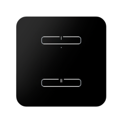Dotykov� sklenen� ovl�da� RFGB-220/B - BLACK ROUND