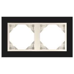 90920_EEC: 2 - rmek, ierne sklo/perleov