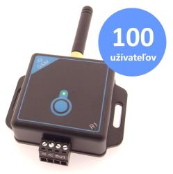 GSM k��� iQ-GSM-R1-100 - dia�kov� ovl�danie br�ny cez mobil