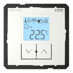 Bezdr�tov� regul�tor teploty RFTC-10/G/BR - biela