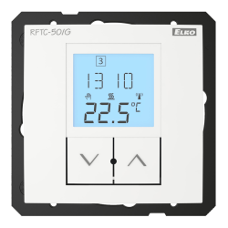 Bezdr�tov� regul�tor teploty RFTC-50/G/BR - biela