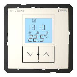 Bezdr�tov� regul�tor teploty RFTC-50/G/PE - perle�ov�