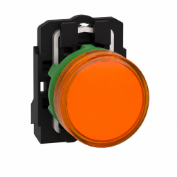 XB5AVB5 Harmony XB5, Signaliza�n� kontrolka, plastov�, oran�ov�, O22 mm