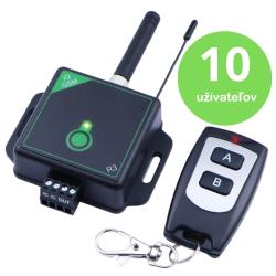 GSM k��� iQ-GSM-R3-10 -ovl�danie zariaden� cez mobil a dia�kov� ovl�da�
