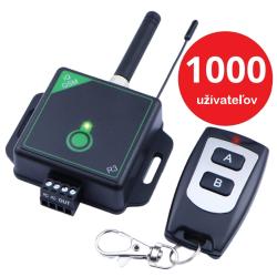 GSM k��� iQ-GSM-R3-1000 - ovl�danie zariaden� cez mobil a dia�kov� ovl�da�